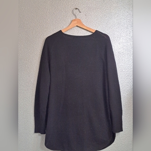 Halogen Cashmere/Wool Blend Soft Tunic Sweater - Picture 2 of 6